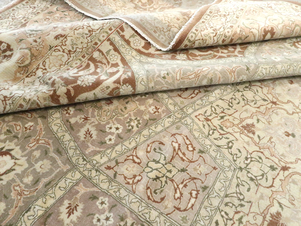 Vintage Persian Tabriz Carpet, No.14064 - Galerie Shabab