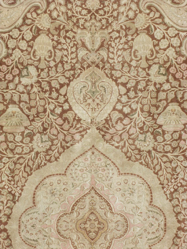 Vintage Persian Tabriz Carpet, No.14068 - Galerie Shabab