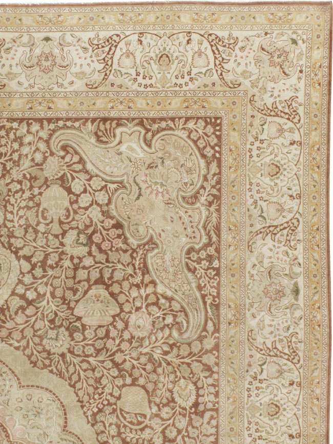 Vintage Persian Tabriz Carpet, No.14068 - Galerie Shabab