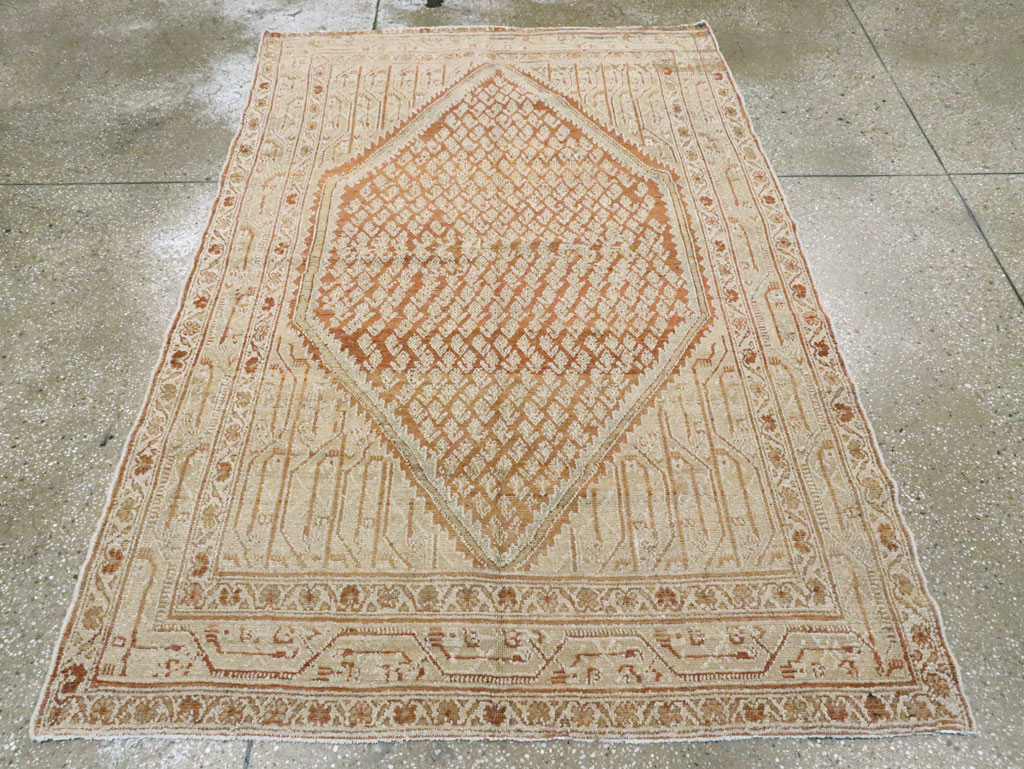 Vintage Persian Malayer Rug, No.14083 - Galerie Shabab