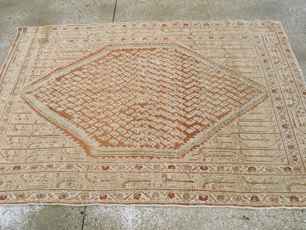 Vintage Persian Malayer Rug, No.14083 - Galerie Shabab