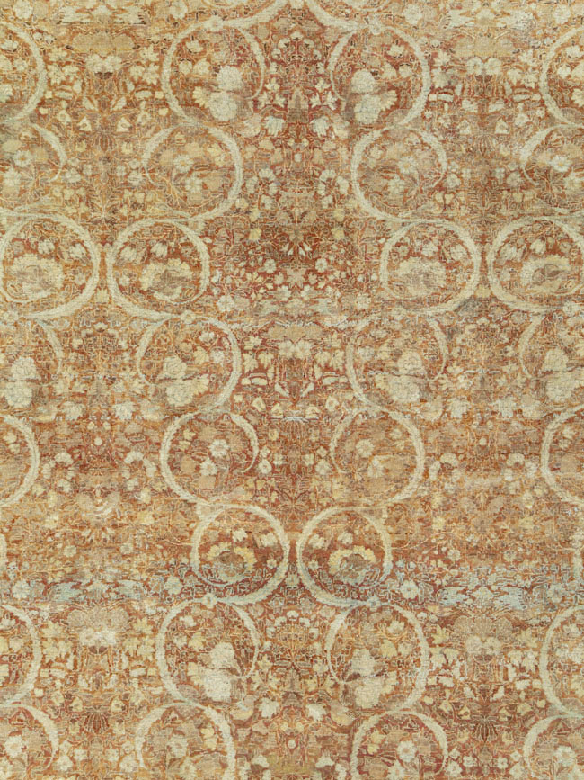 Antique Persian Lavar Kerman Carpet, No.14091 - Galerie Shabab