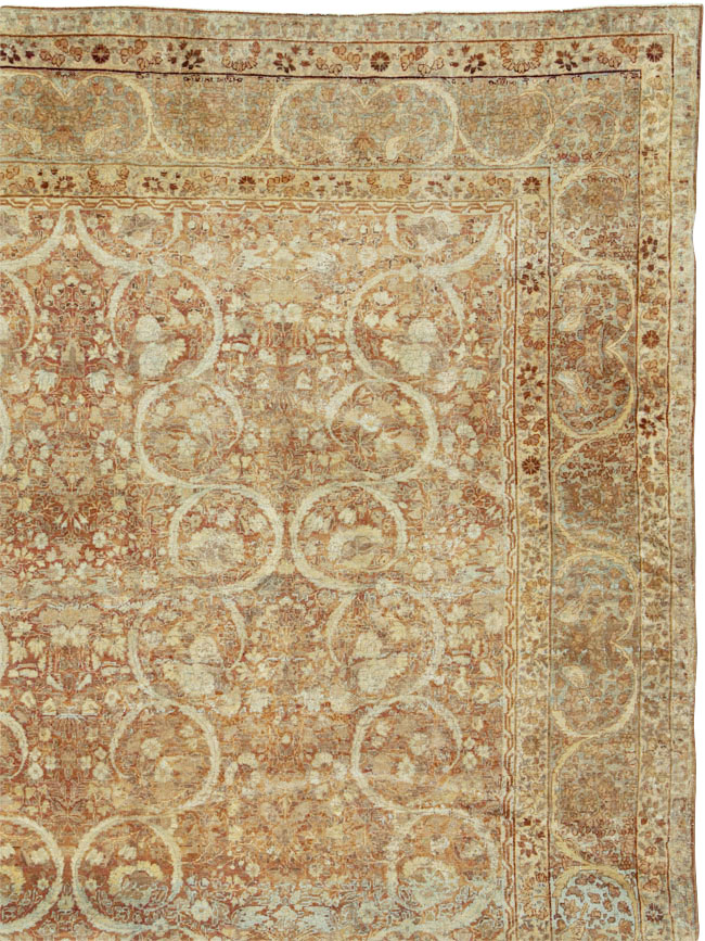 Antique Persian Lavar Kerman Carpet, No.14091 - Galerie Shabab