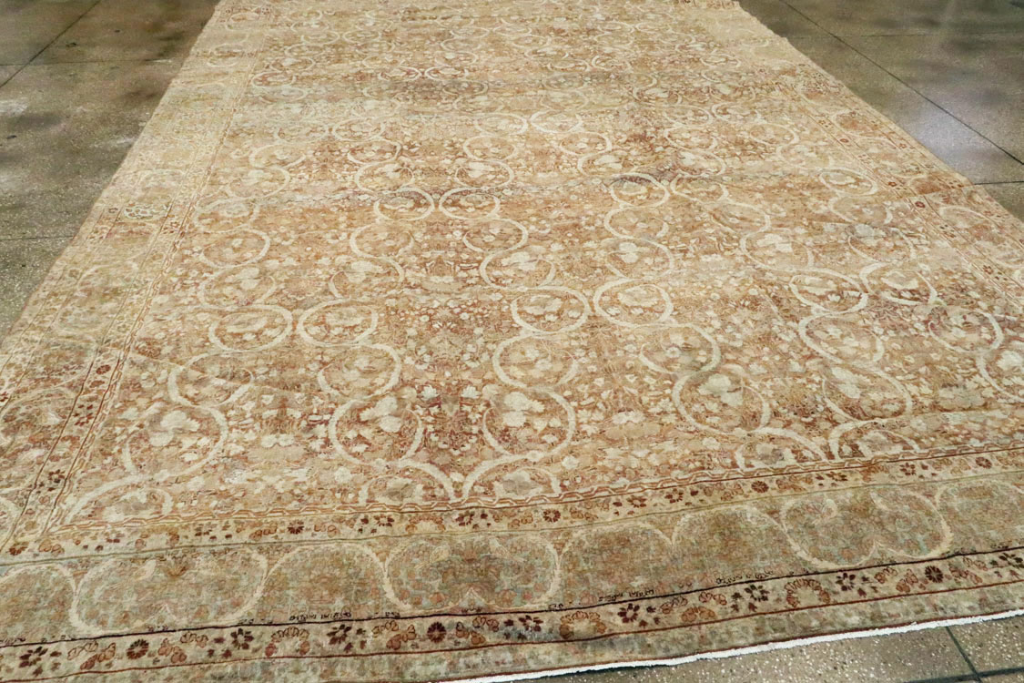 Antique Persian Lavar Kerman Carpet, No.14091 - Galerie Shabab