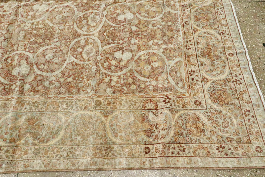 Antique Persian Lavar Kerman Carpet, No.14091 - Galerie Shabab