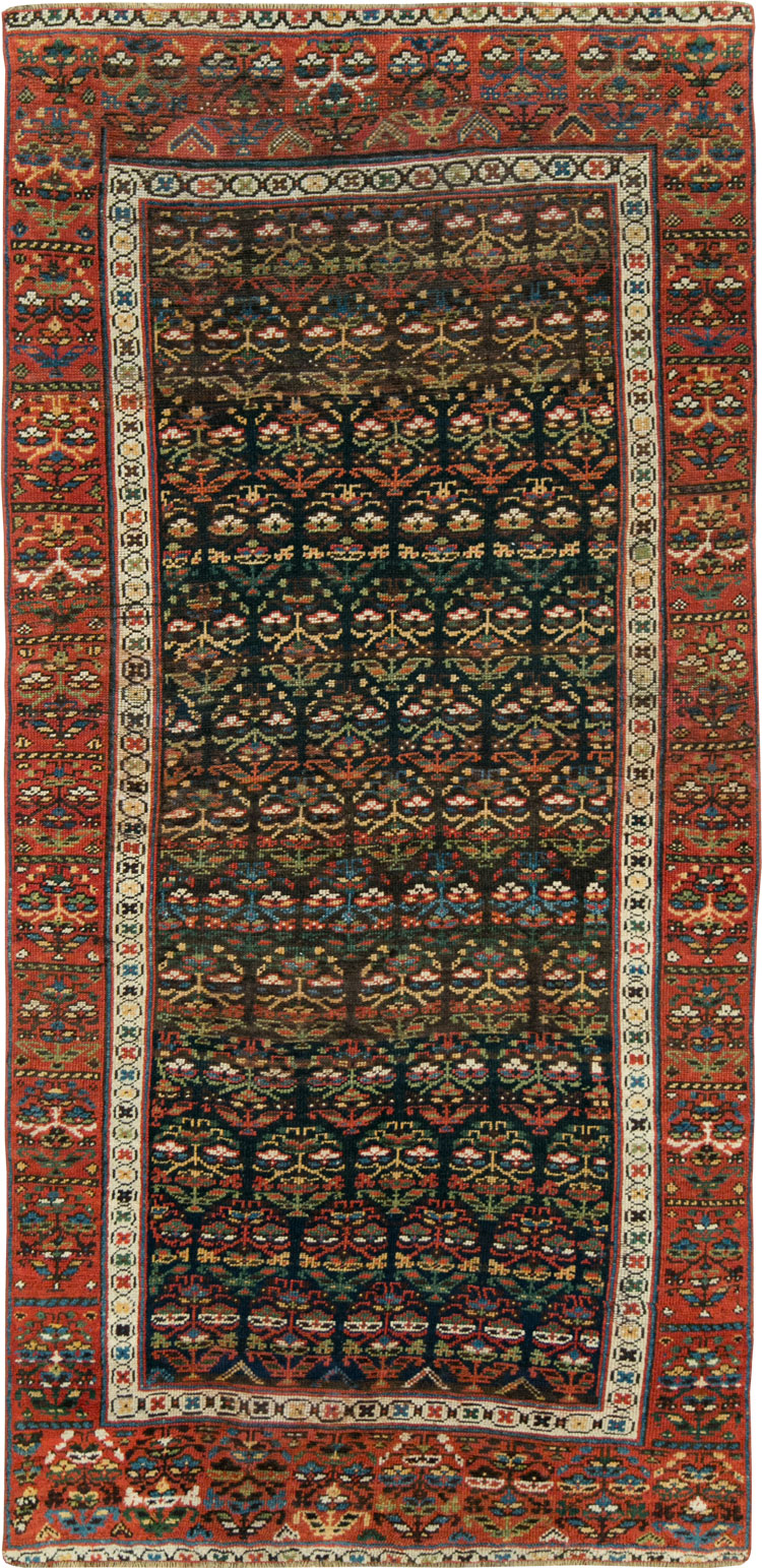 Antique Persian Kurdish Rug, No.14092 - Galerie Shabab