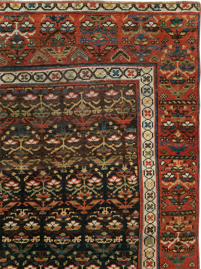 Antique Persian Kurdish Rug, No.14092 - Galerie Shabab