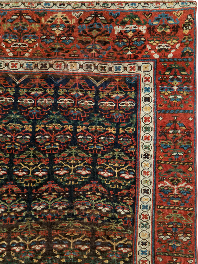 Antique Persian Kurdish Rug, No.14092 - Galerie Shabab
