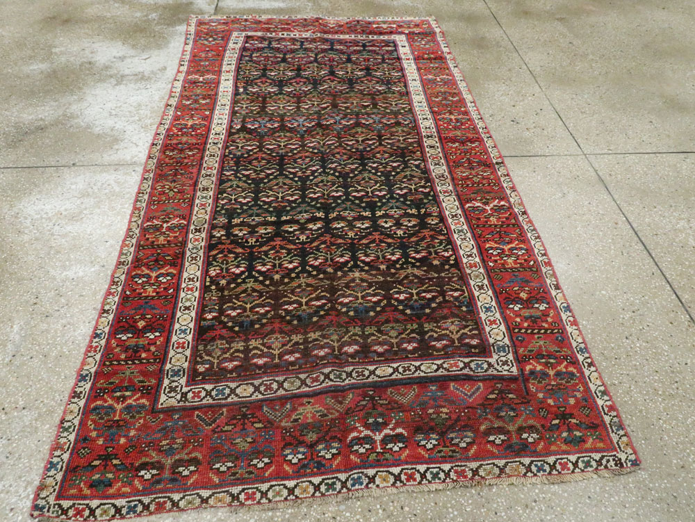 Antique Persian Kurdish Rug, No.14092 - Galerie Shabab