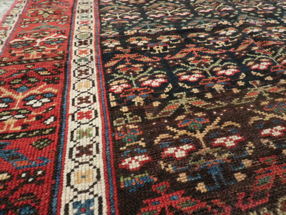 Antique Persian Kurdish Rug, No.14092 - Galerie Shabab