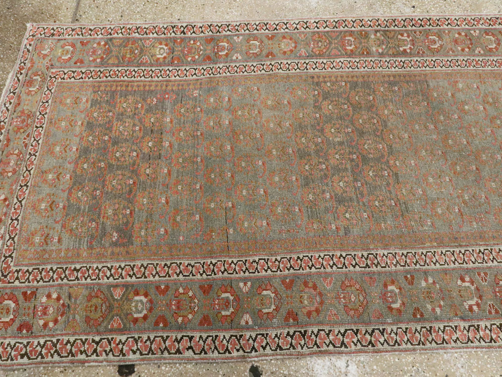 Vintage Persian Malayer Runner, No.14112 - Galerie Shabab