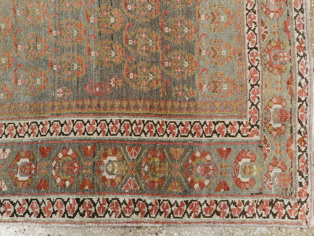 Vintage Persian Malayer Runner, No.14112 - Galerie Shabab