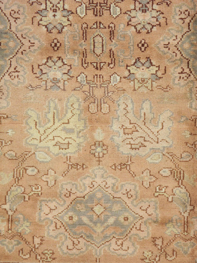 Antique Turkish Oushak Carpet, No.14125 - Galerie Shabab