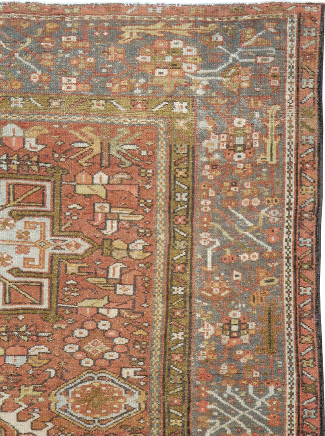Vintage Persian Karajeh Rug, No.14142 - Galerie Shabab