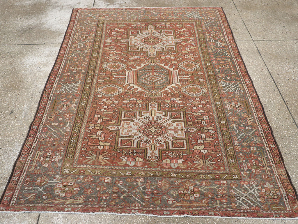Vintage Persian Karajeh Rug, No.14142 - Galerie Shabab