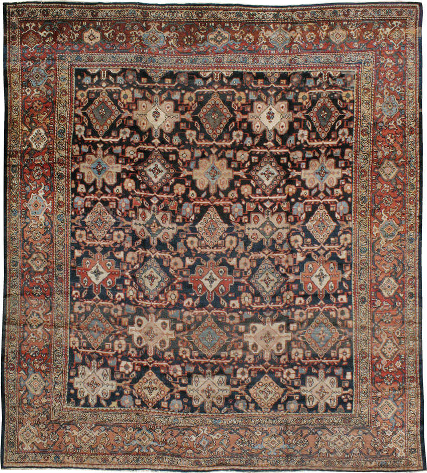 Antique Persian Mahal Carpet, No.14147 - Galerie Shabab