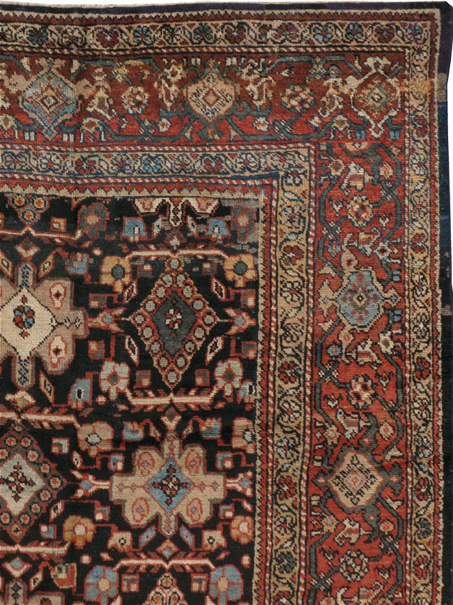 Antique Persian Mahal Carpet, No.14147 - Galerie Shabab