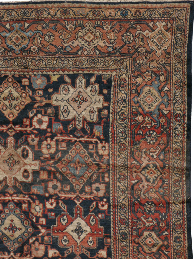 Antique Persian Mahal Carpet, No.14147 - Galerie Shabab