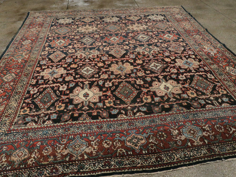 Antique Persian Mahal Carpet, No.14147 - Galerie Shabab