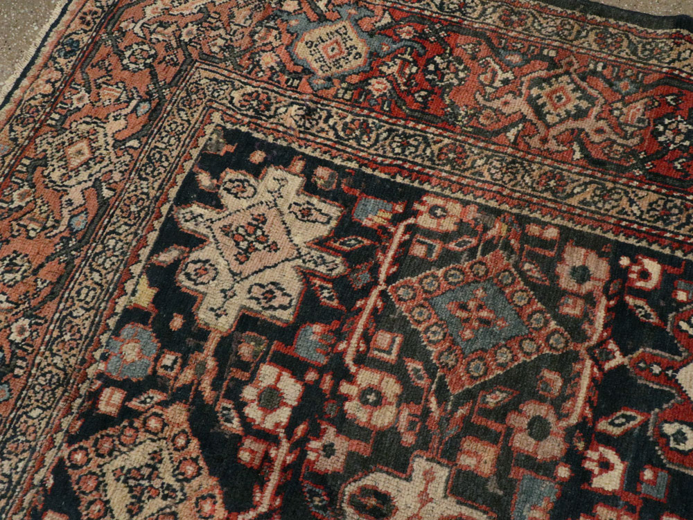 Antique Persian Mahal Carpet, No.14147 - Galerie Shabab