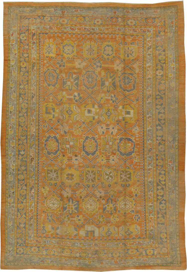 An Oushak Carpet, No.14156 - Galerie Shabab