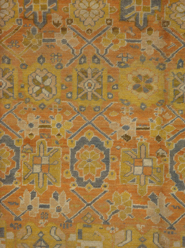 An Oushak Carpet, No.14156 - Galerie Shabab