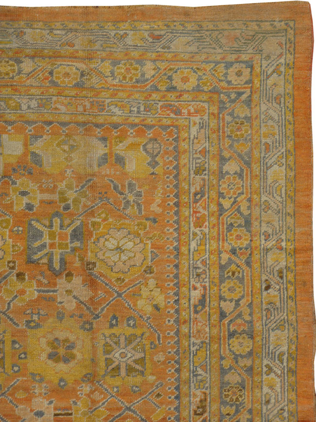 An Oushak Carpet, No.14156 - Galerie Shabab