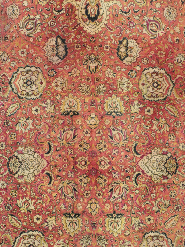 Antique Indian Lahore Carpet, No.14162 - Galerie Shabab