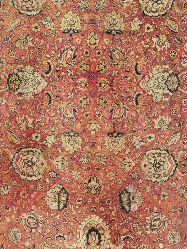 Antique Indian Lahore Carpet, No.14162 - Galerie Shabab