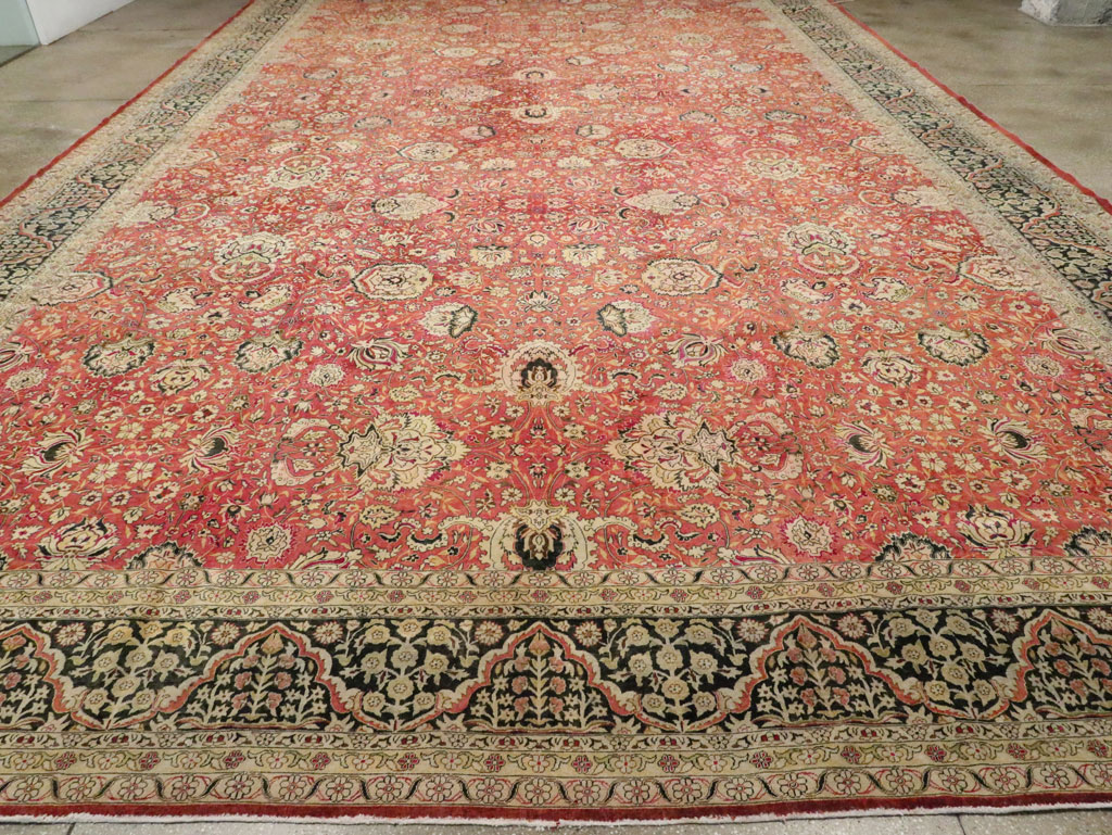 Antique Indian Lahore Carpet, No.14162 - Galerie Shabab