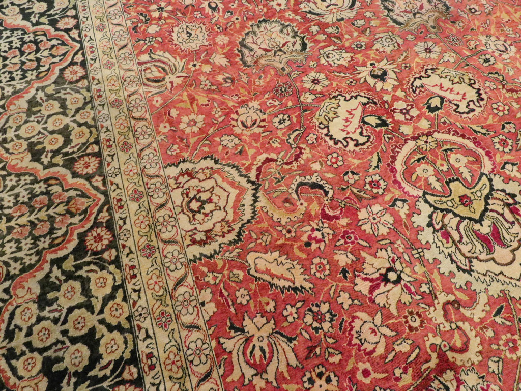 Antique Indian Lahore Carpet, No.14162 - Galerie Shabab