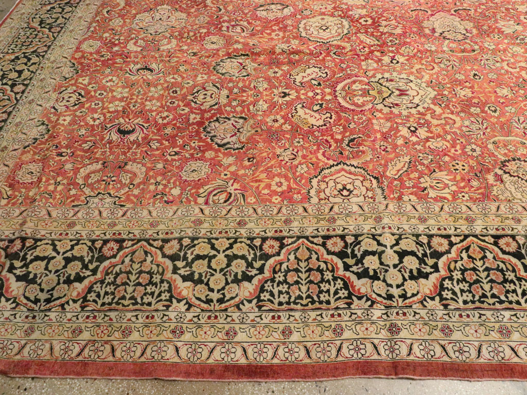 Antique Indian Lahore Carpet, No.14162 - Galerie Shabab