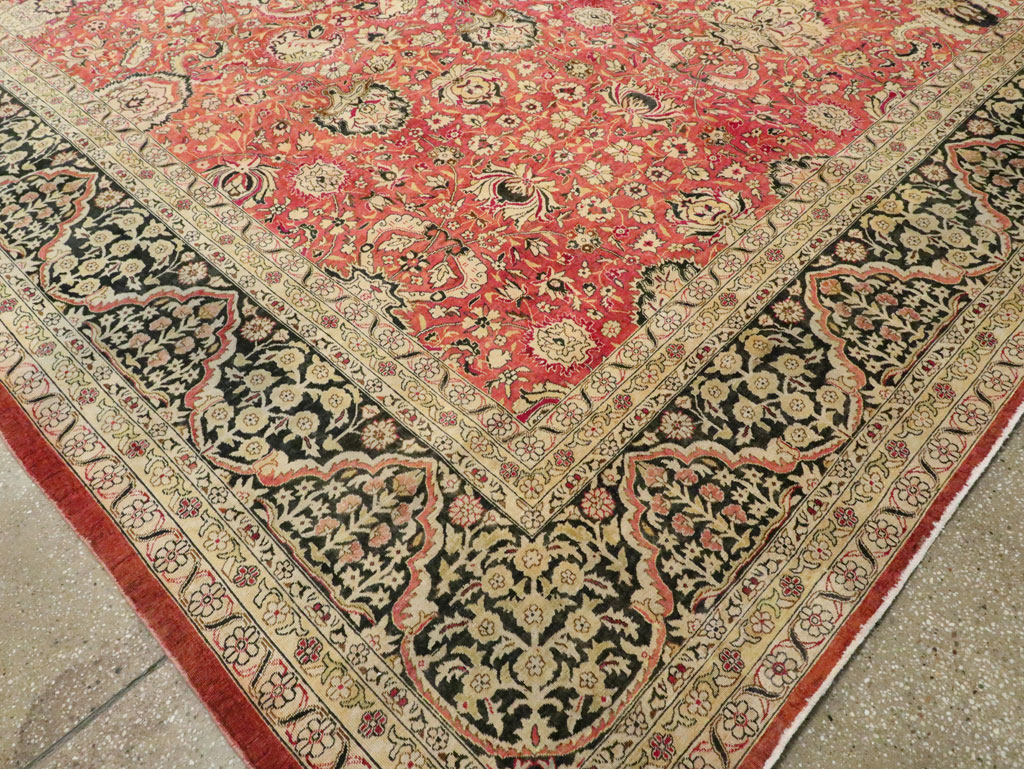 Antique Indian Lahore Carpet, No.14162 - Galerie Shabab