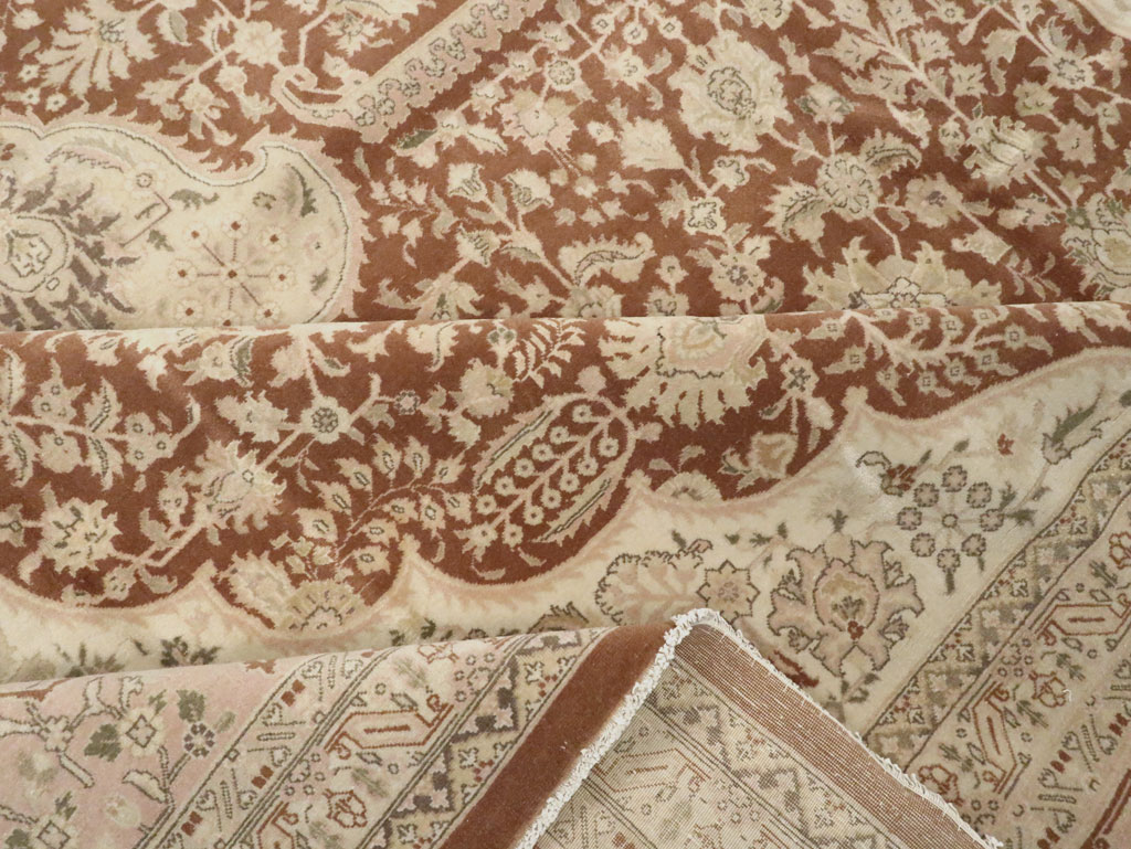 Vintage Persian Tabriz Carpet, No.14173 - Galerie Shabab
