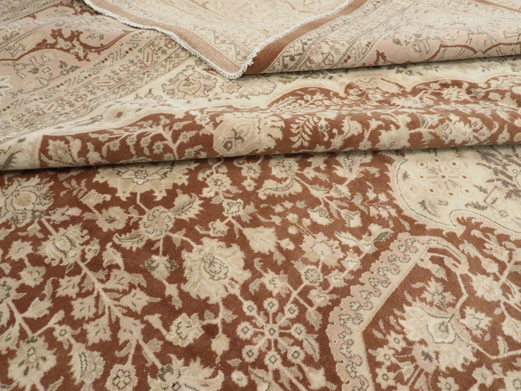 Vintage Persian Tabriz Carpet, No.14173 - Galerie Shabab