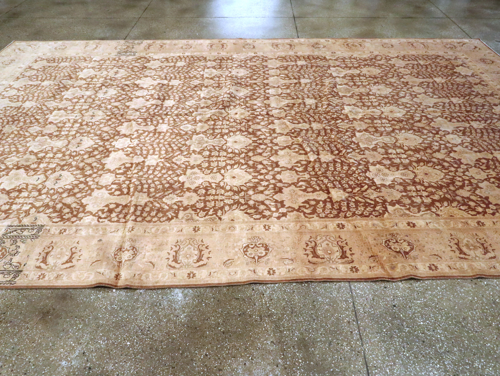 Vintage Persian Tabriz Carpet, No.14177 - Galerie Shabab
