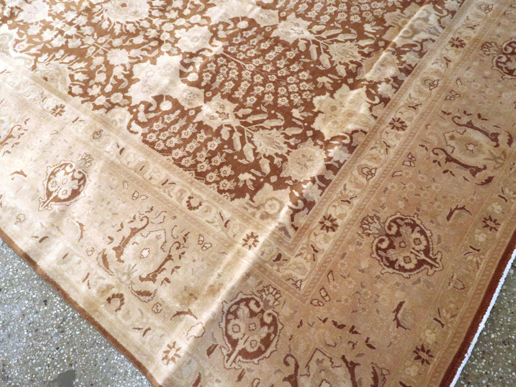 Vintage Persian Tabriz Carpet, No.14177 - Galerie Shabab