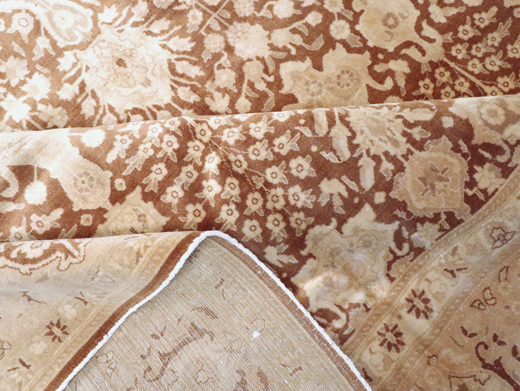 Vintage Persian Tabriz Carpet, No.14177 - Galerie Shabab