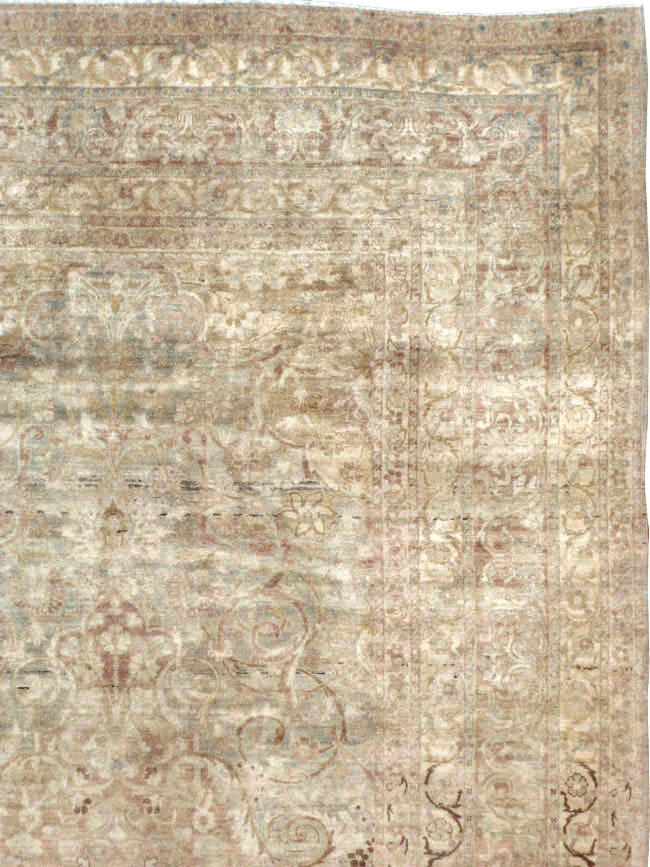 Antique Persian Lavar Kerman Carpet, No.14200 - Galerie Shabab