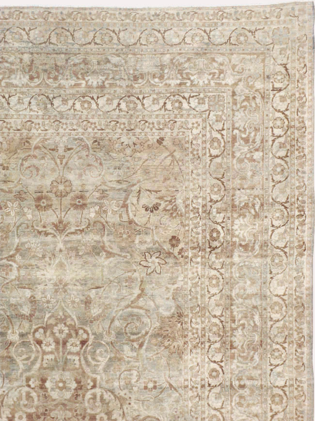 Antique Persian Lavar Kerman Carpet, No.14200 - Galerie Shabab