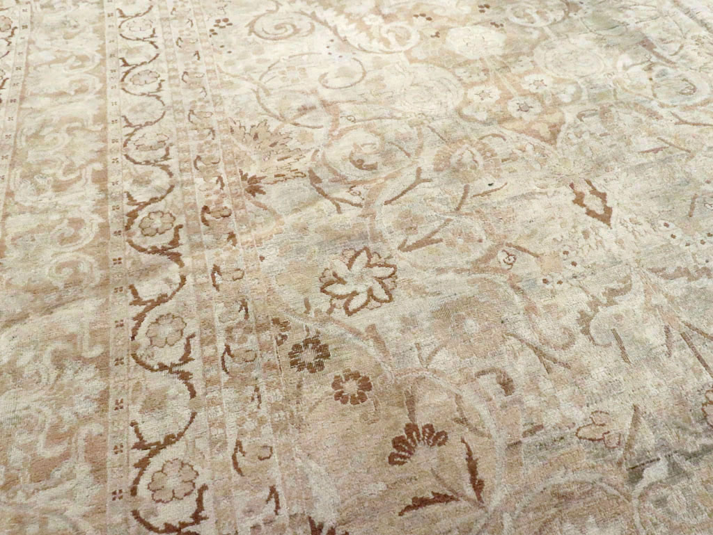 Antique Persian Lavar Kerman Carpet, No.14200 - Galerie Shabab