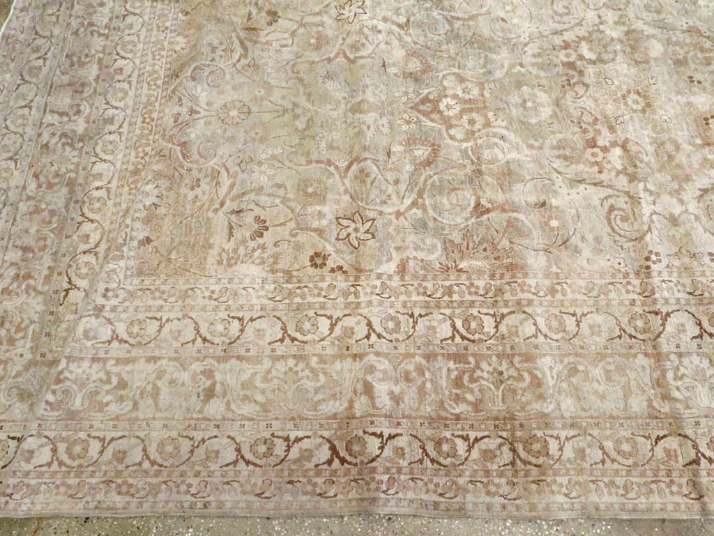 Antique Persian Lavar Kerman Carpet, No.14200 - Galerie Shabab