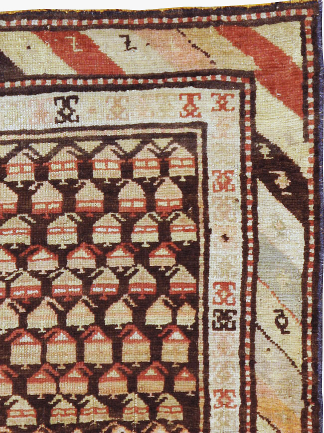 Antique Persian Kurd Rug, No.14205 - Galerie Shabab