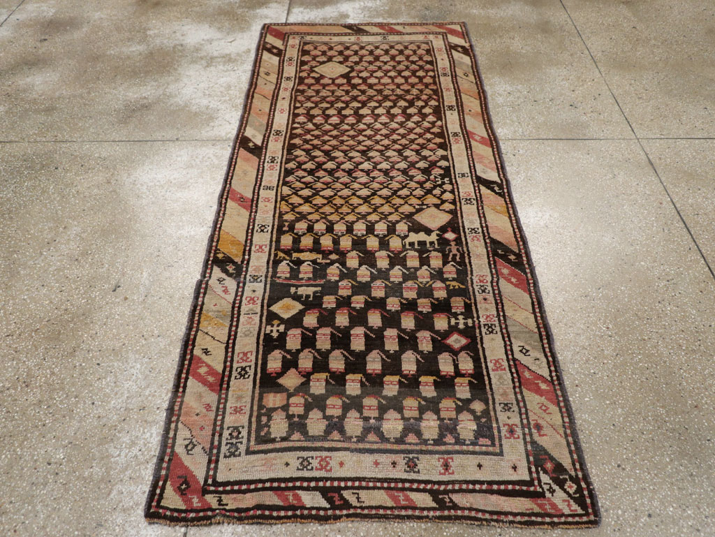 Antique Persian Kurd Rug, No.14205 - Galerie Shabab