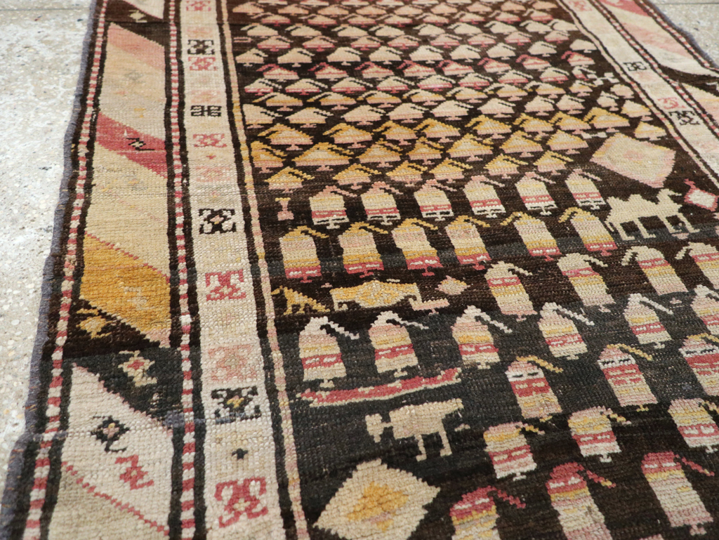 Antique Persian Kurd Rug, No.14205 - Galerie Shabab