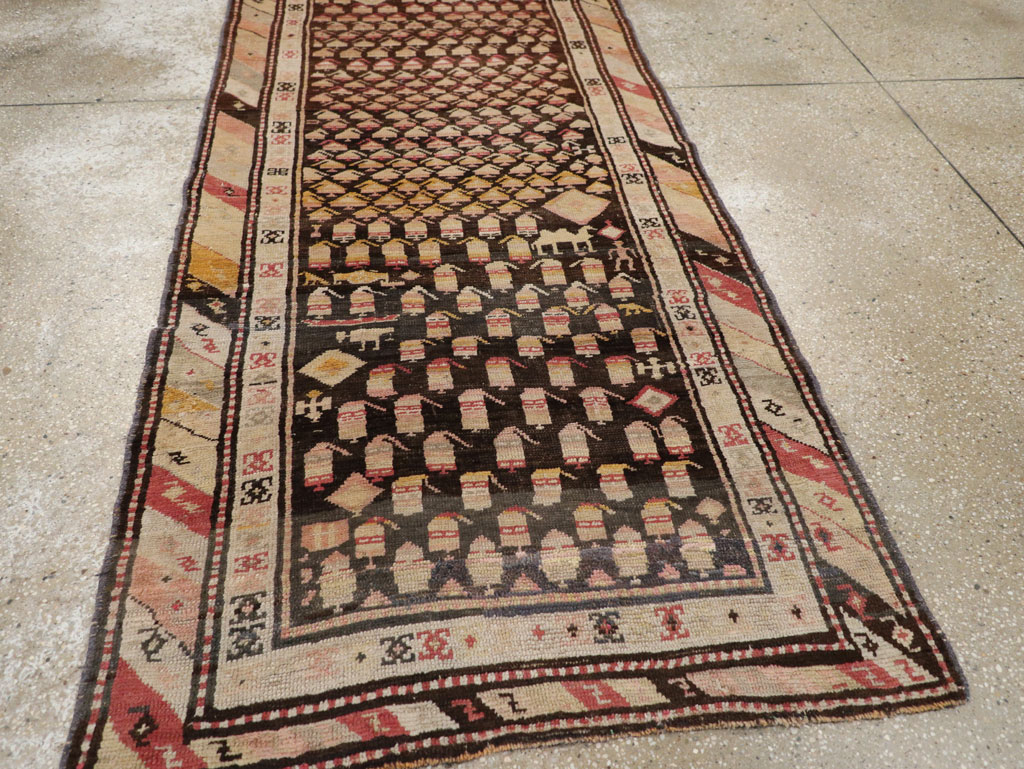 Antique Persian Kurd Rug, No.14205 - Galerie Shabab