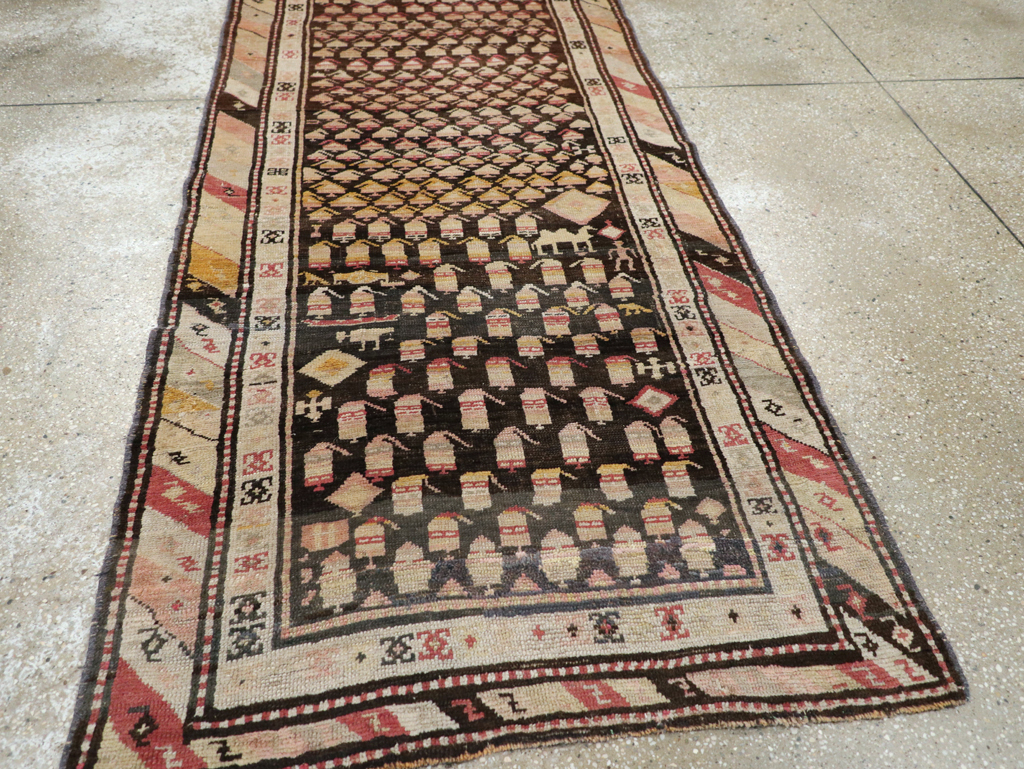 Antique Persian Kurd Rug, No.14205 - Galerie Shabab