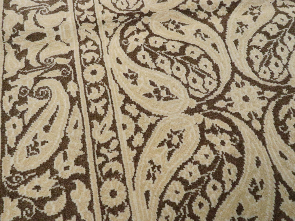 Modern Persian Tabriz Rug, No.14223 - Galerie Shabab