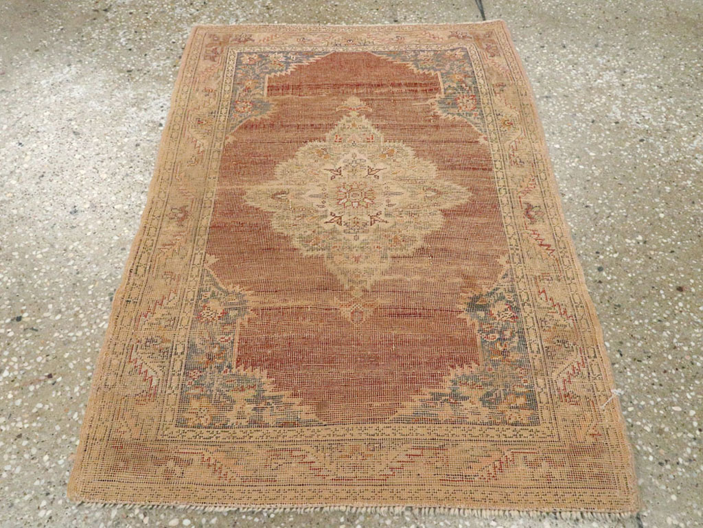 Vintage Turkish Kayseri Rug, No.14231 - Galerie Shabab