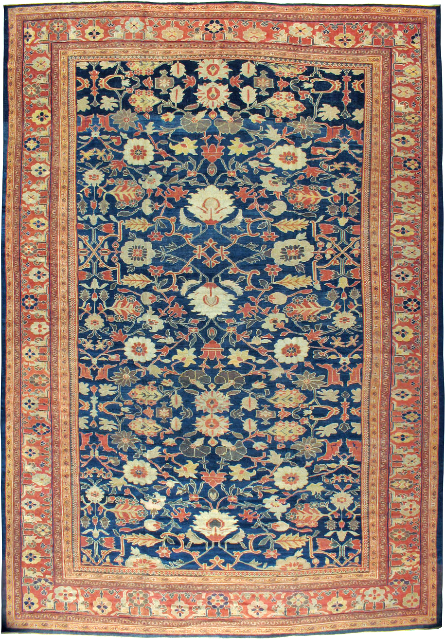 Antique Persian Sultanabad Carpet, No.14235 - Galerie Shabab